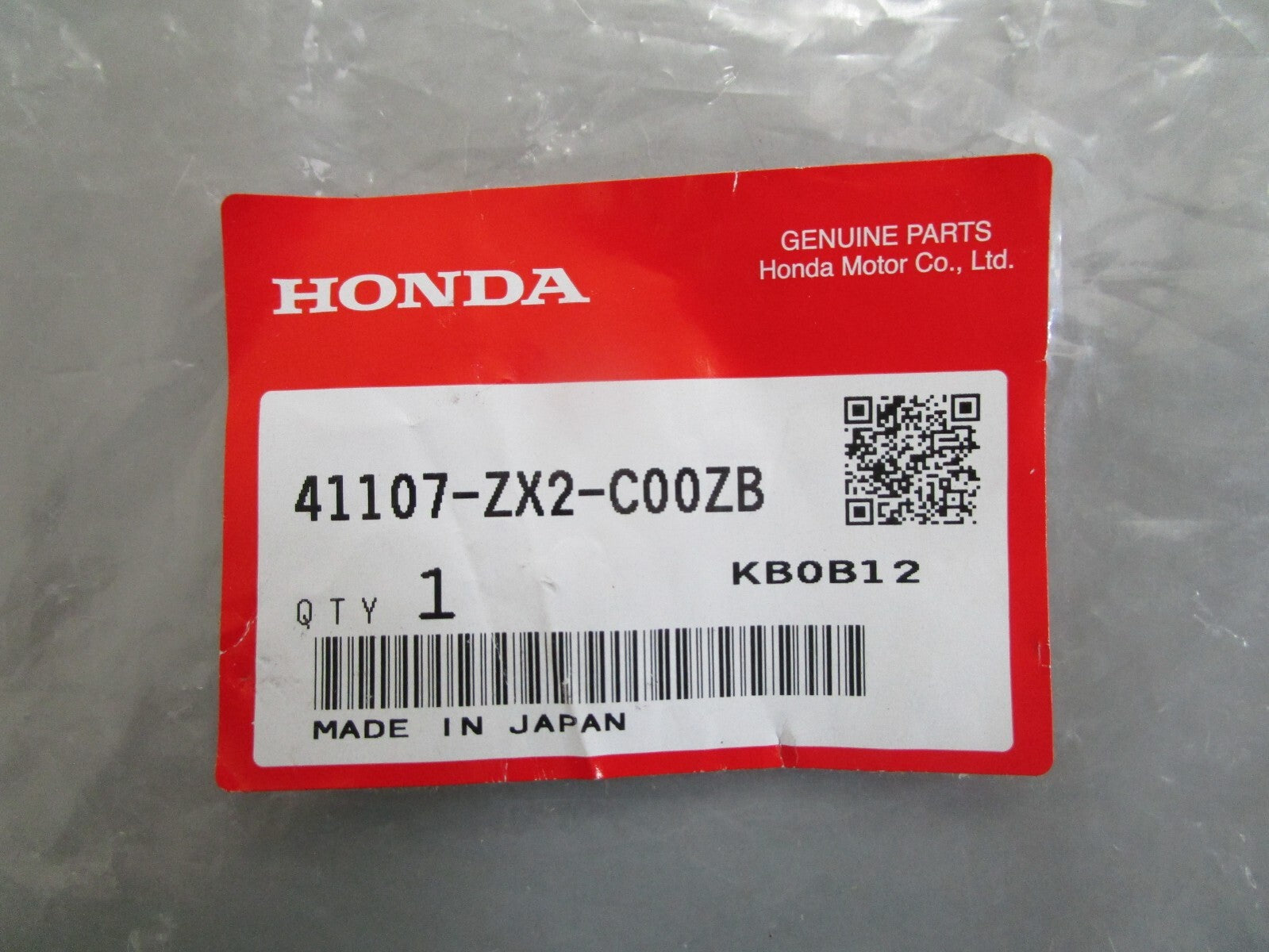 *NEW OEM* 0820 Honda Trim Tab Anode 41107-ZX2-C00ZB