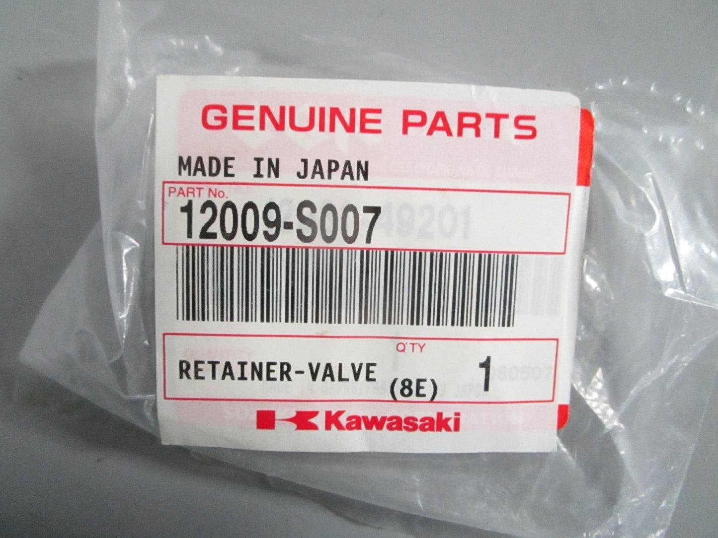 NEW OEM 12009-S007 Kawasaki Valve Retainer 0820