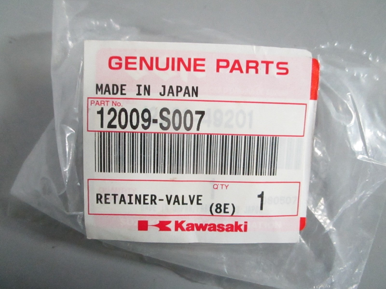 NEW OEM 12009-S007 Kawasaki Valve Retainer 0820