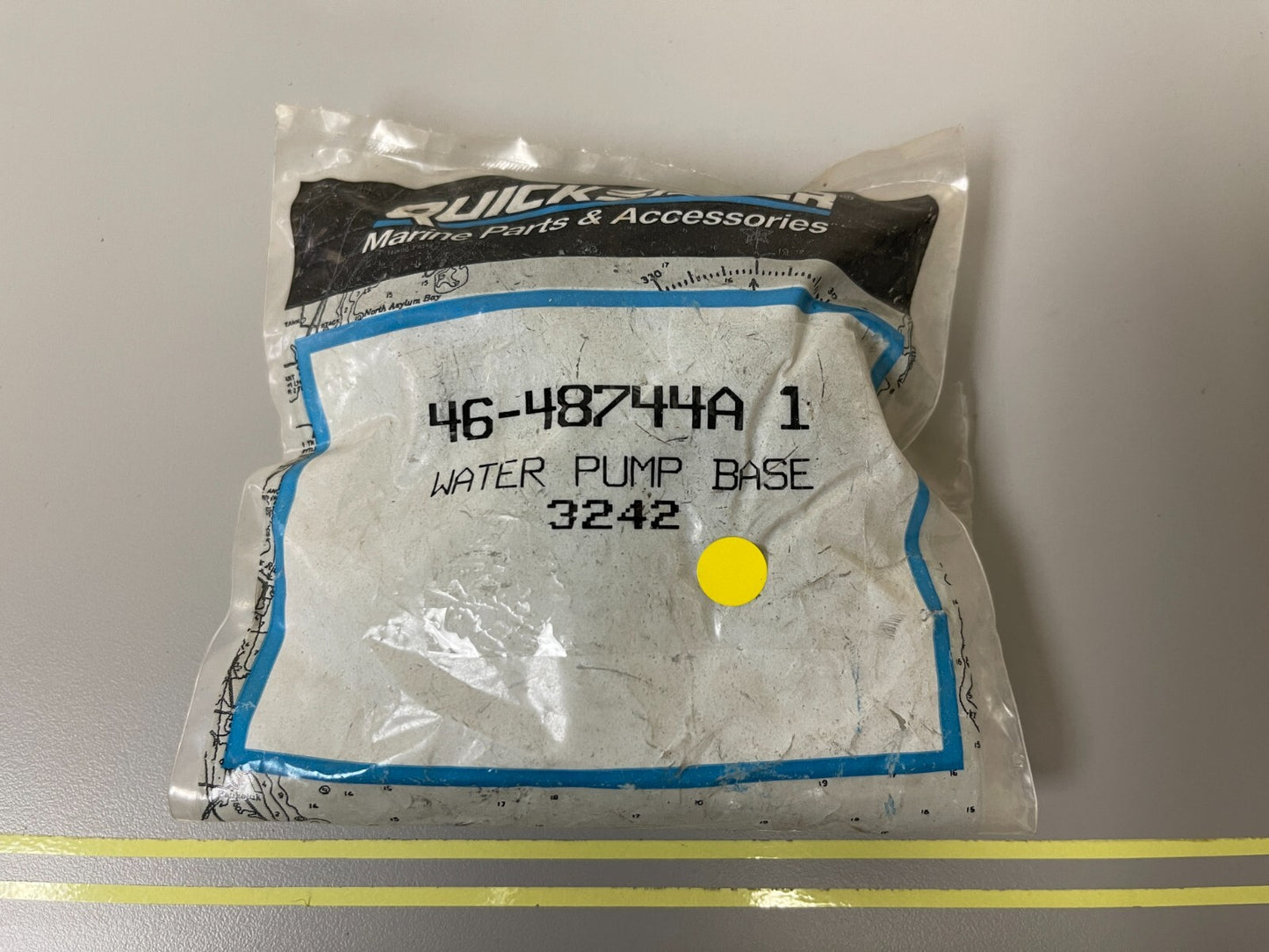 *NEW OEM* 0810 Mercury Quicksilver Water Pump Base 46-48744A1