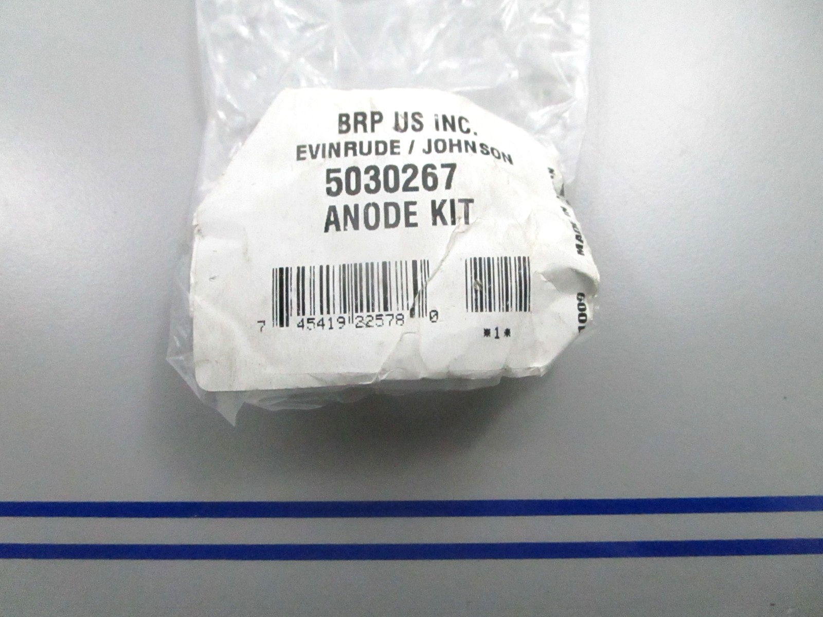 *NEW OEM* 0810 OMC Johnson Evinrude Anode Kit 5030267