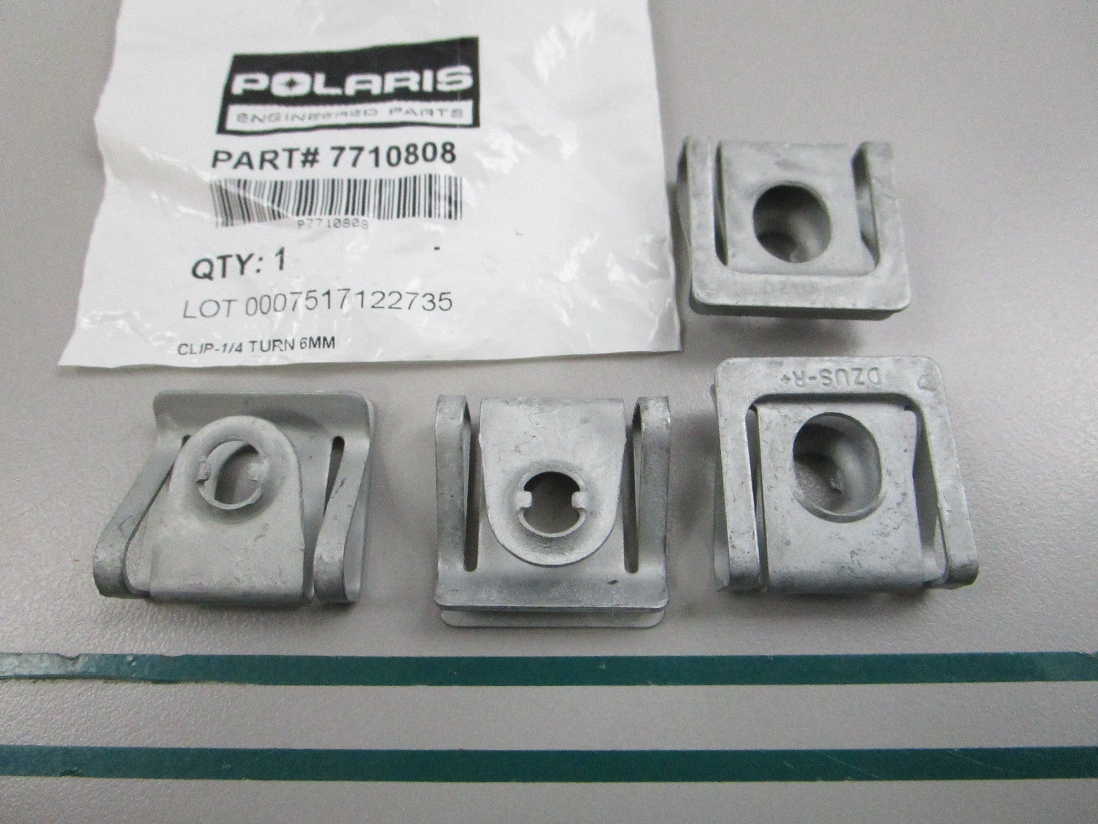 NEW OEM (LOT OF 4) 7710808 Polaris Clip 0810