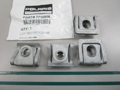 NEW OEM (LOT OF 4) 7710808 Polaris Clip 0810
