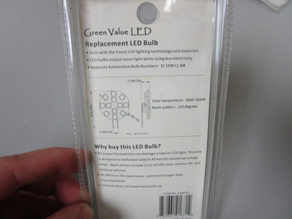 *NEW* 0810 Ming's Mark Inc Green Valve LED Replacement Bulb 15002V