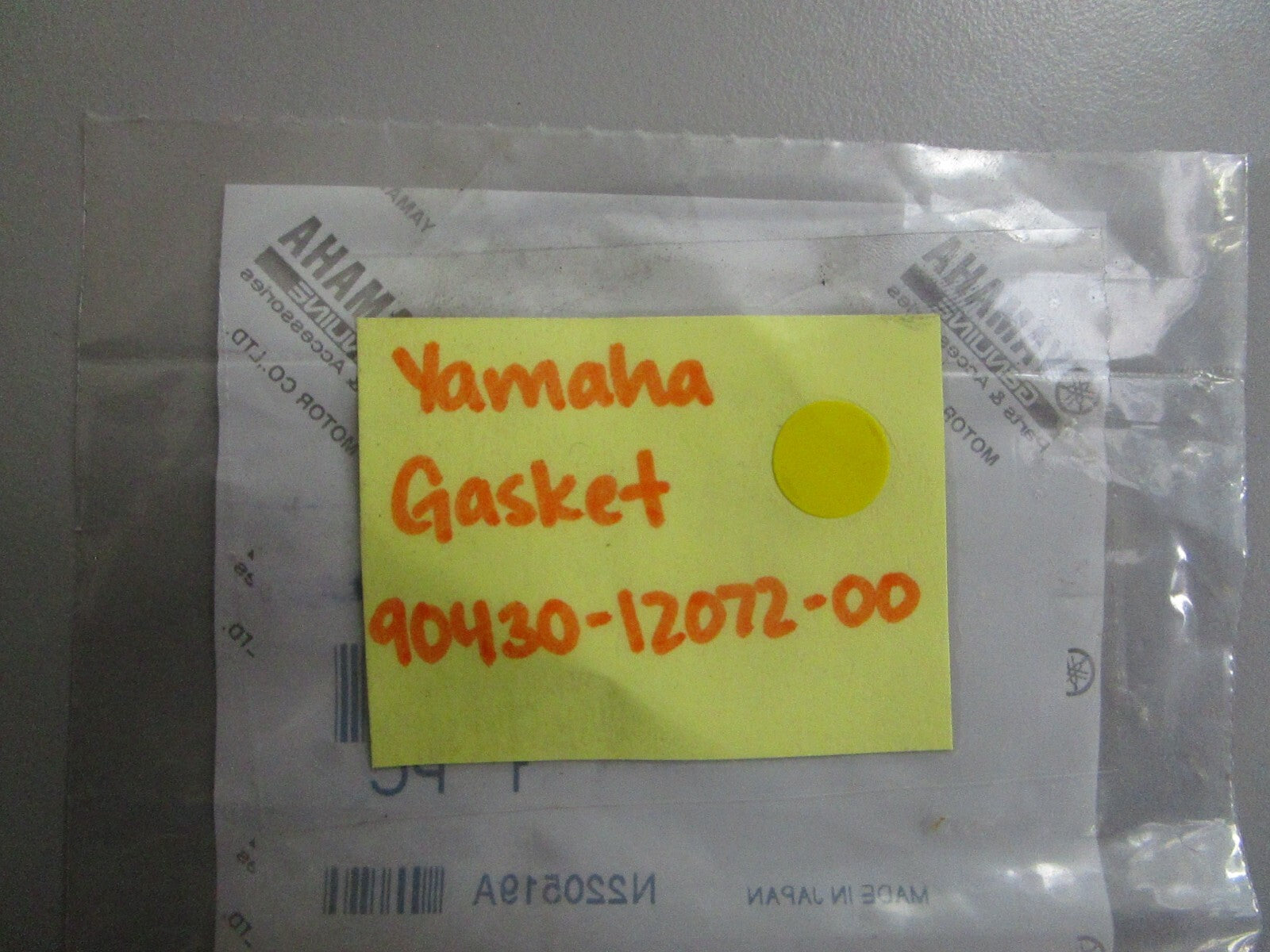 *NEW OEM* 0810 Yamaha Gasket 90420-12072-00