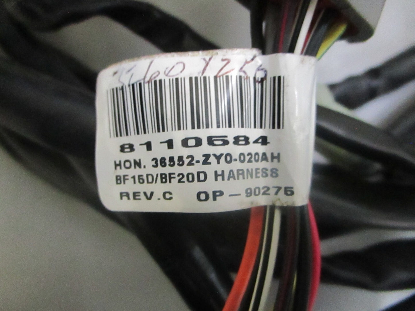 *NEW OEM* 0820 Honda 20' Wiring Harness 36552-ZY0-020AH