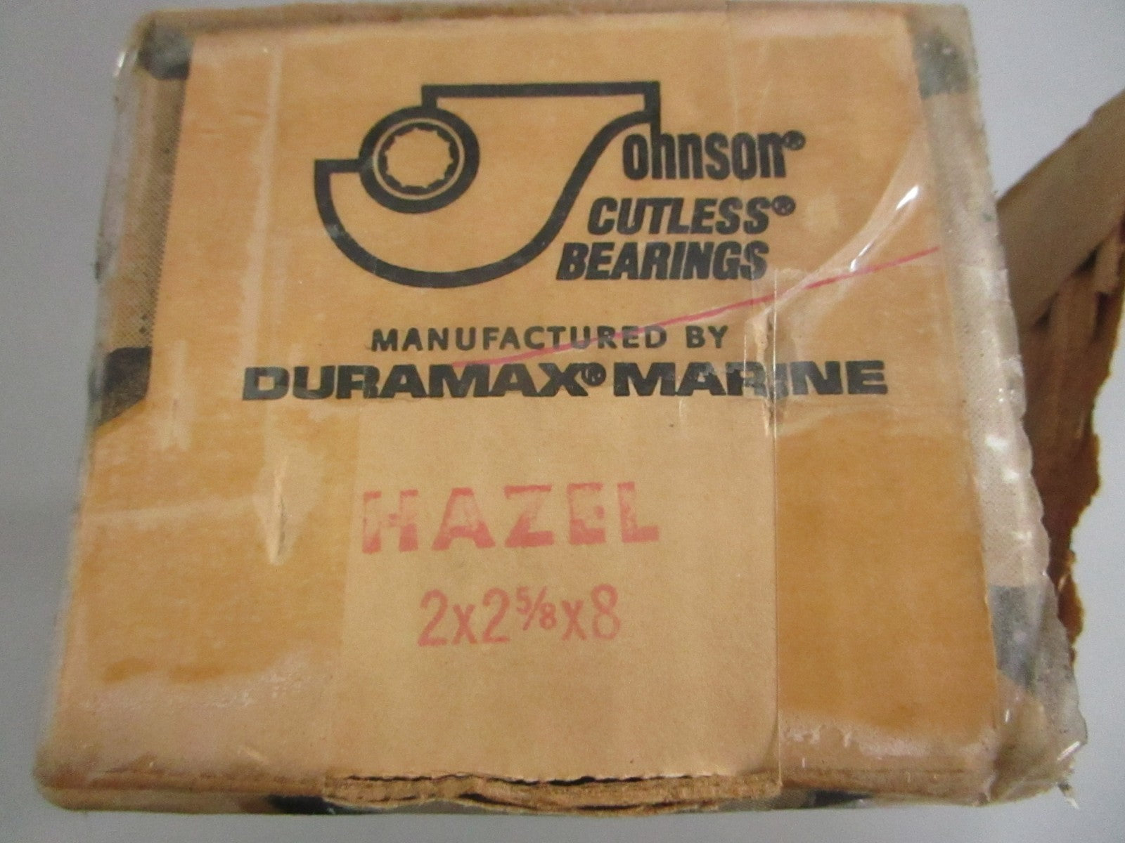 *NEW OEM* 0820 Johnson Duramax Cutless Bearing 2 × 2⅝ × 8