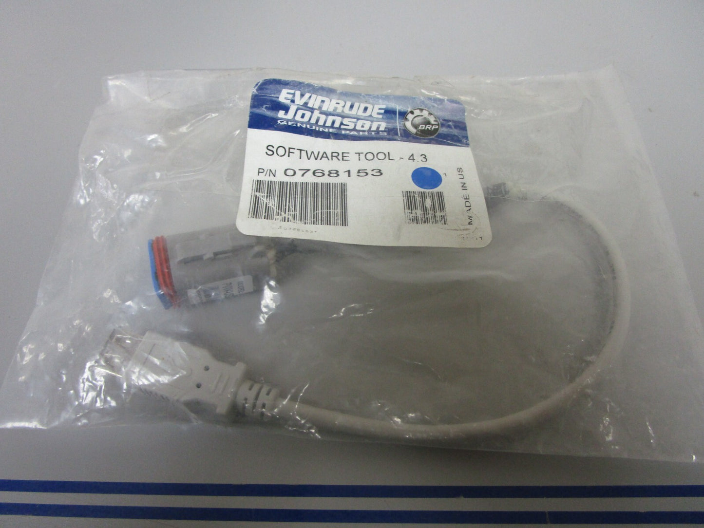 *NEW OEM* 0720 OMC Johnson Evinrude 4.3L Software Tool Harness 768153 0768153