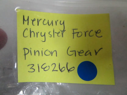 *NEW OEM* 0720 Mercury Quicksilver Chrysler Force Pinion Gear 43-F318266