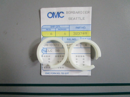 NEW OEM (LOT OF 2) 323749 0323749 OMC Johnson Evinrude Flanged Bushing 0820