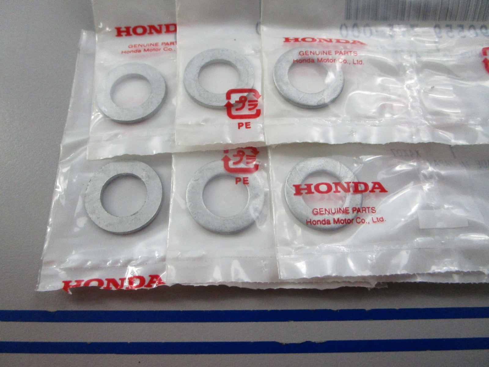 NEW OEM (LOT OF 6) 90559-ZV5-000 Honda Washer 0810