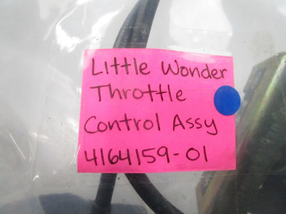 *NEW OEM* 0810 Little Wonder Throttle Control Assembly 4164159-01