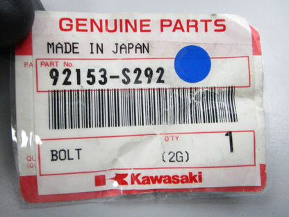 NEW OEM 92153-S292 Kawasaki Bolt 0810