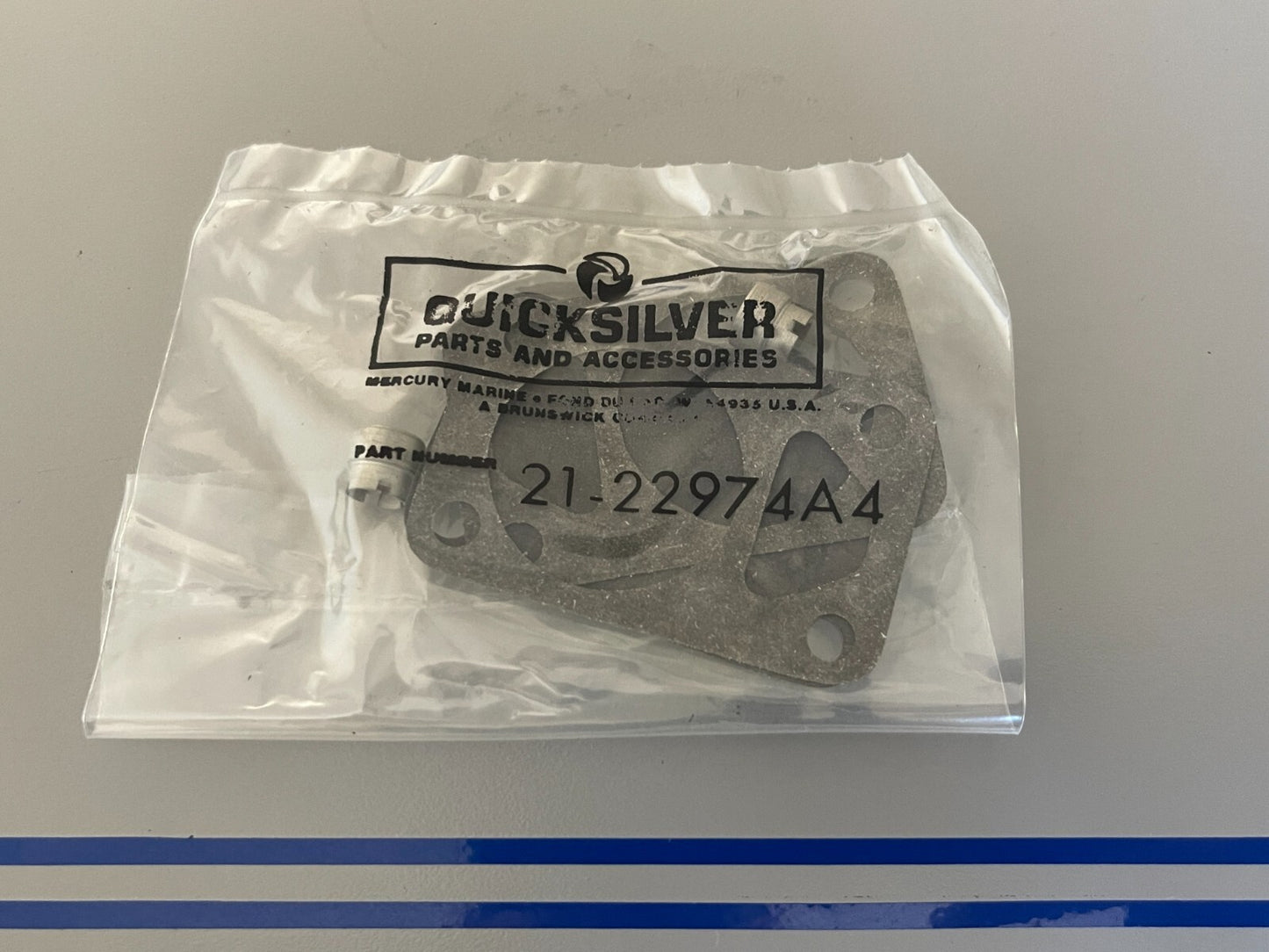 *NEW OEM* 0810 Mercury Quicksilver Check Valve 21-22974A4