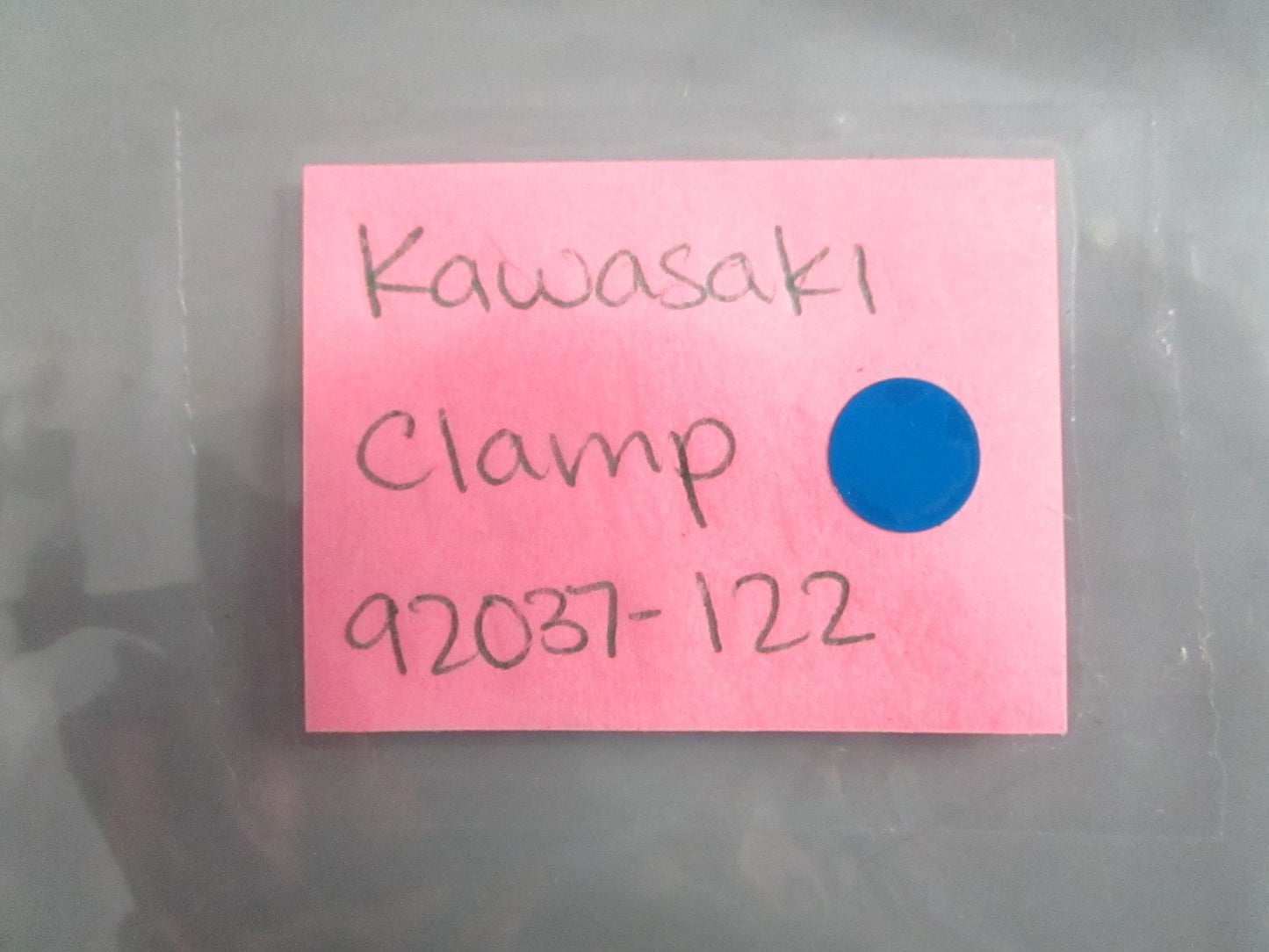 NEW OEM 92037-122 Kawasaki Clamp 0820