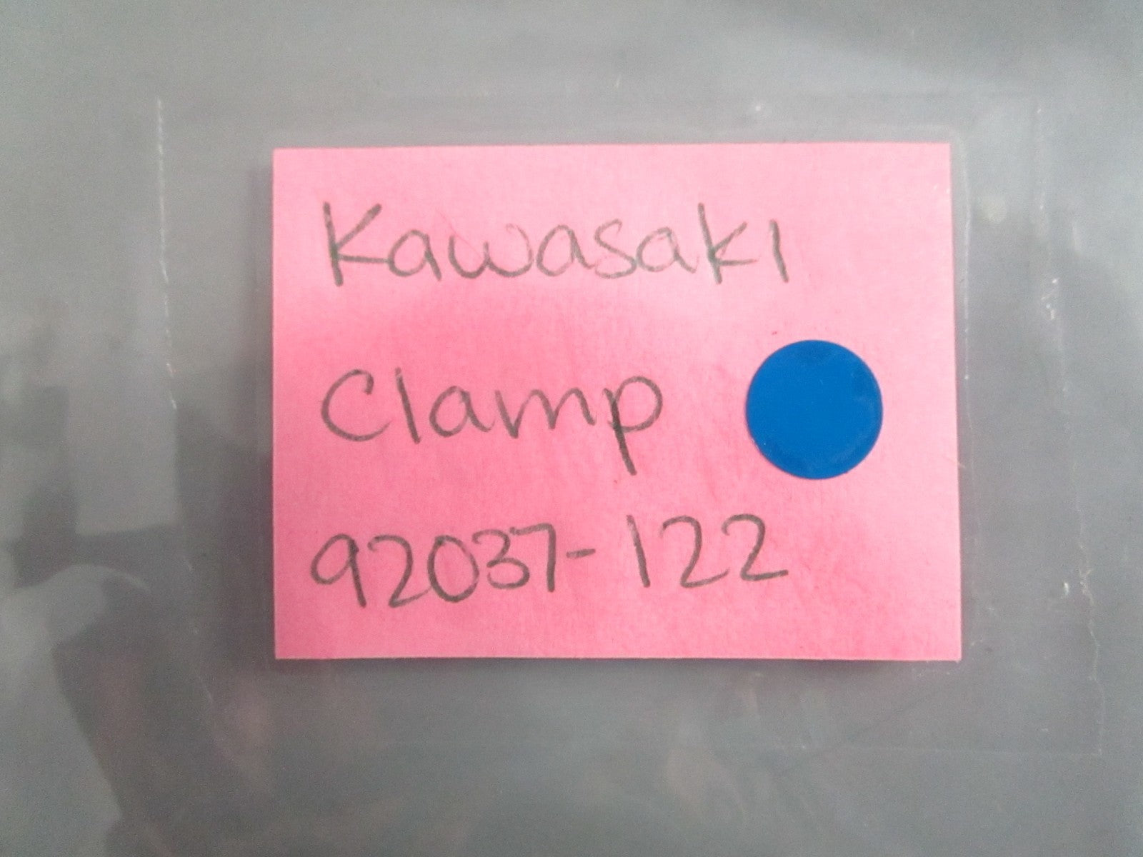 NEW OEM 92037-122 Kawasaki Clamp 0820