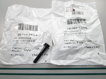 NEW OEM (LOT OF 2) 207663554 Can-Am Flange Screw 0810