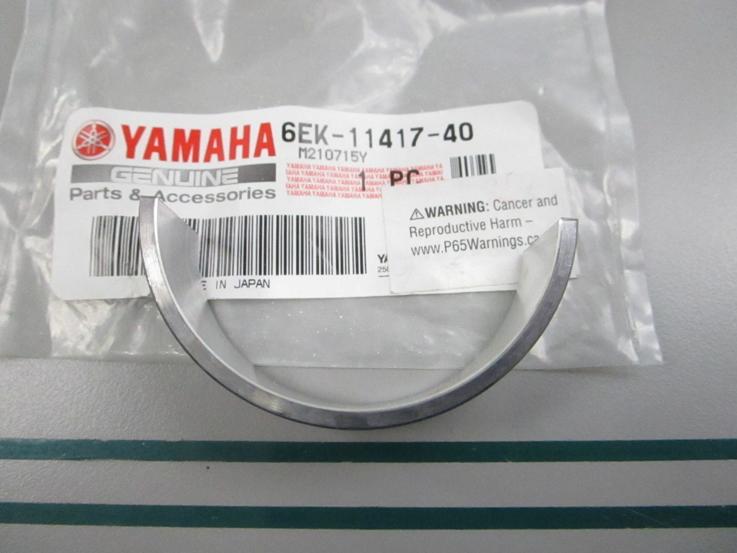 NEW OEM 6EK-11417-70-00 Yamaha Crankshaft Plane Bearing 0810