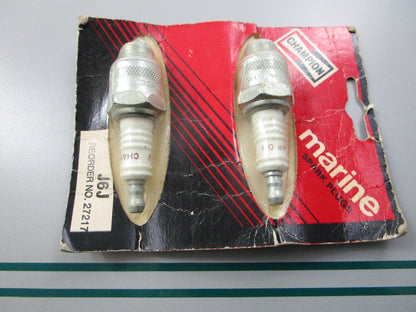 NEW (LOT OF 2) J6J Champion Spark Plug 0810