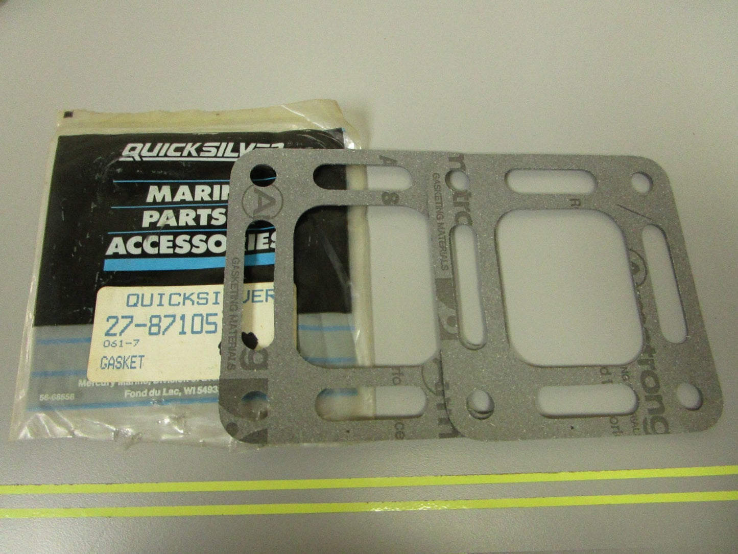 *NEW OEM* (LOT OF 2) 0750 Mercury Quicksilver GASKET  27-87105
