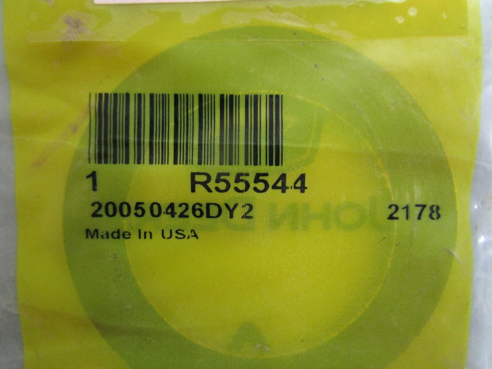 *NEW OEM* 0820 John Deere Washer R55544