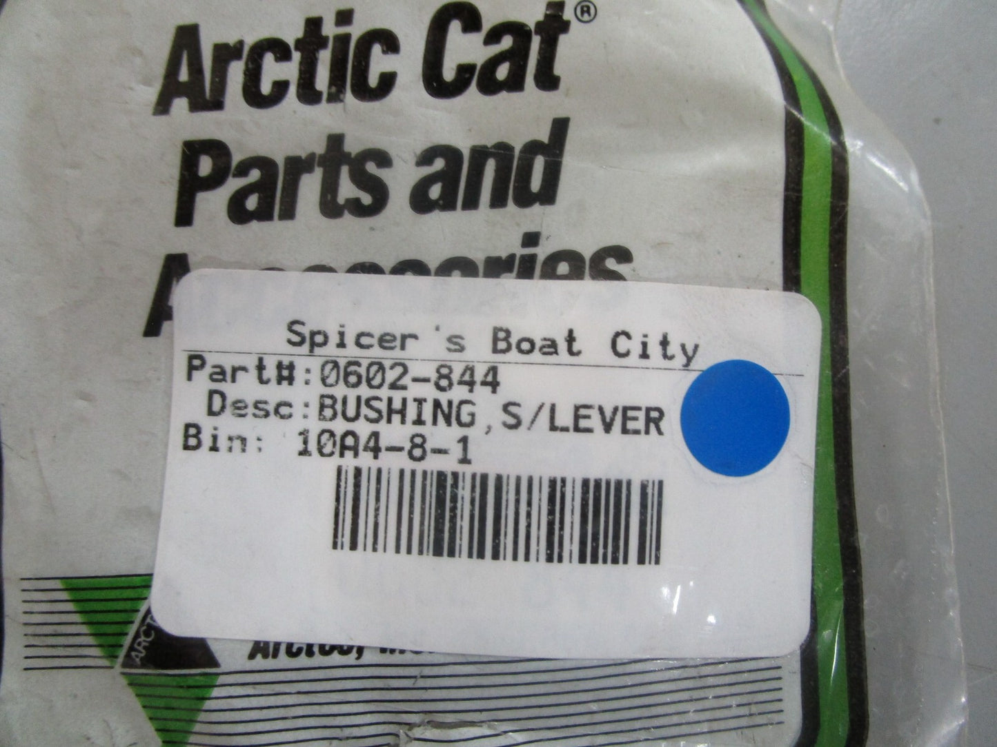 *NEW OEM* 0810 Arctic Cat Lever Bushing 0602-844