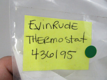 NEW OEM 436195 0436195 OMC Johnson Evinrude Thermostat 0810