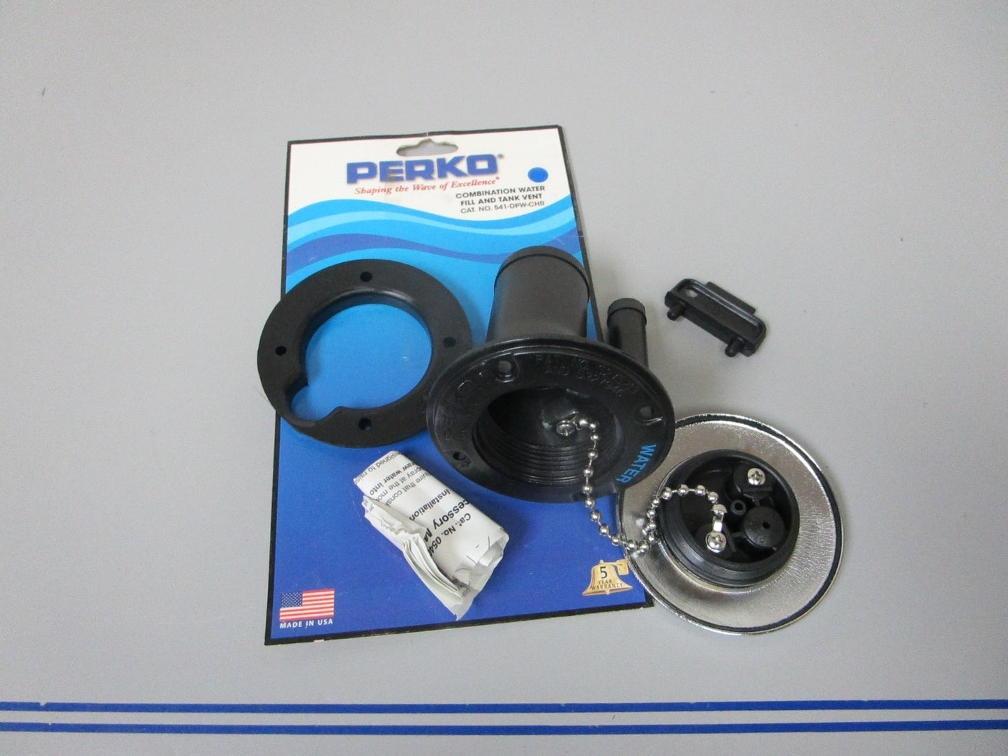 NEW OEM Perko 541-DWP-CHR Combination Water Fill & Tank Vent 0720
