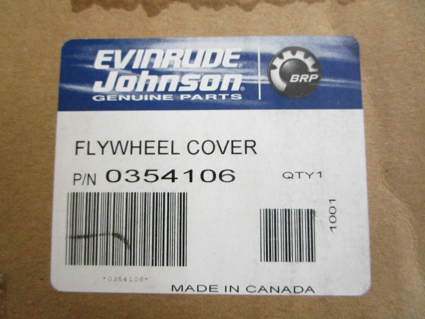 *NEW OEM* 0820 OMC Johnson Evinrude Flywheel Cover 354106 0354106