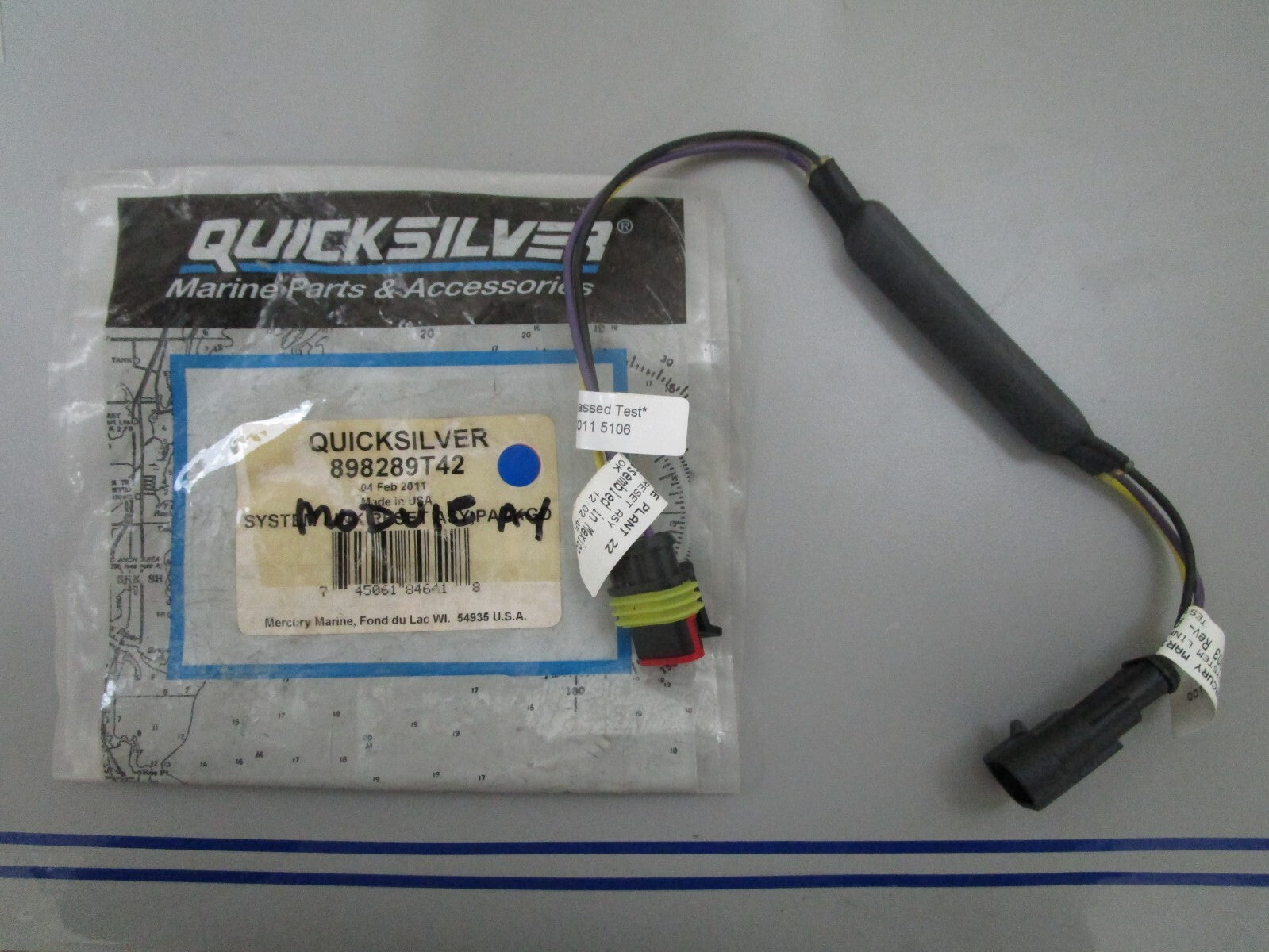 *NEW OEM* 0810 Mercury Quicksilver Module Assembly 898289T42