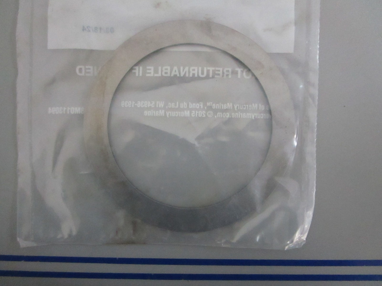 NEW OEM 23-864596067 Mercury Quicksilver Thrust Bearing Race 0820