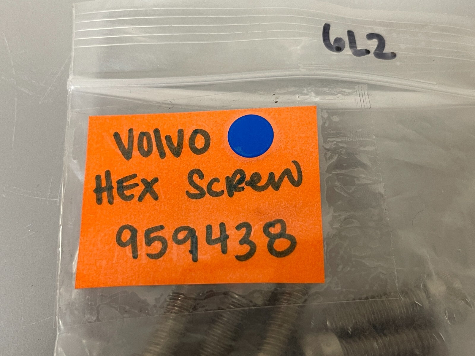 *NEW OEM* (LOT OF 2) 0810 Volvo Penta Hexagon Screw 959438