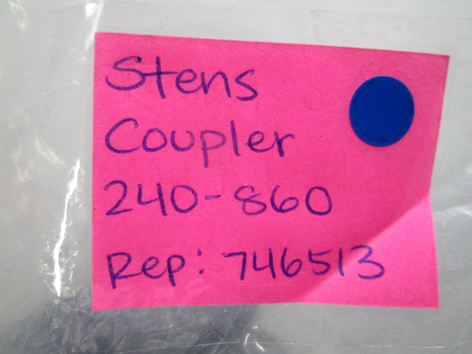 NEW Stens 240-860 Coupler Replaces: 746513 0810