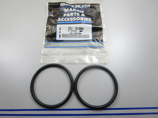 *NEW OEM* (LOT OF 2) 0810 Mercury Quicksilver O-Ring 25-31986