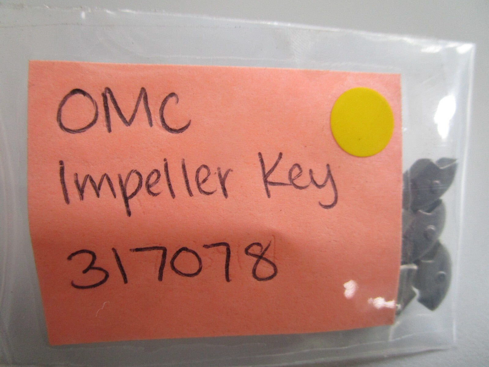 *NEW OEM* 0750 OMC Johnson Evinrude IMPELLER KEY 317078 0317078