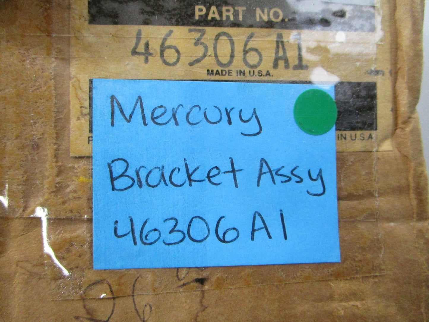 NEW OEM 46306A1 Mercury Quicksilver Bracket Assembly 0810