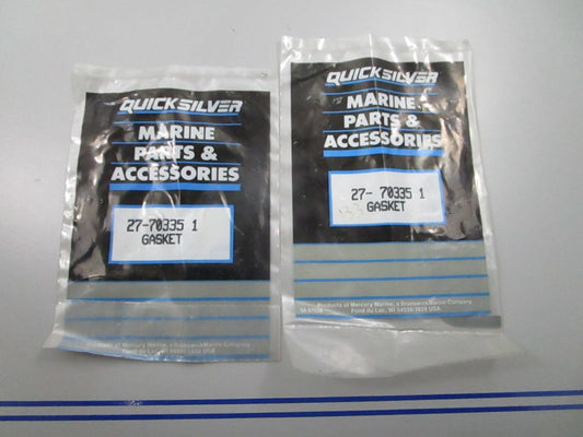 *NEW OEM* (LOT OF 2) 0810 Mercury Quicksilver Gasket 27-70335 1