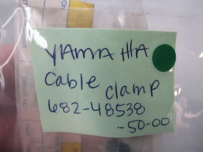 NEW OEM (LOT OF 2) 682-48538-50-00 Yamaha Cable Clamp 0810