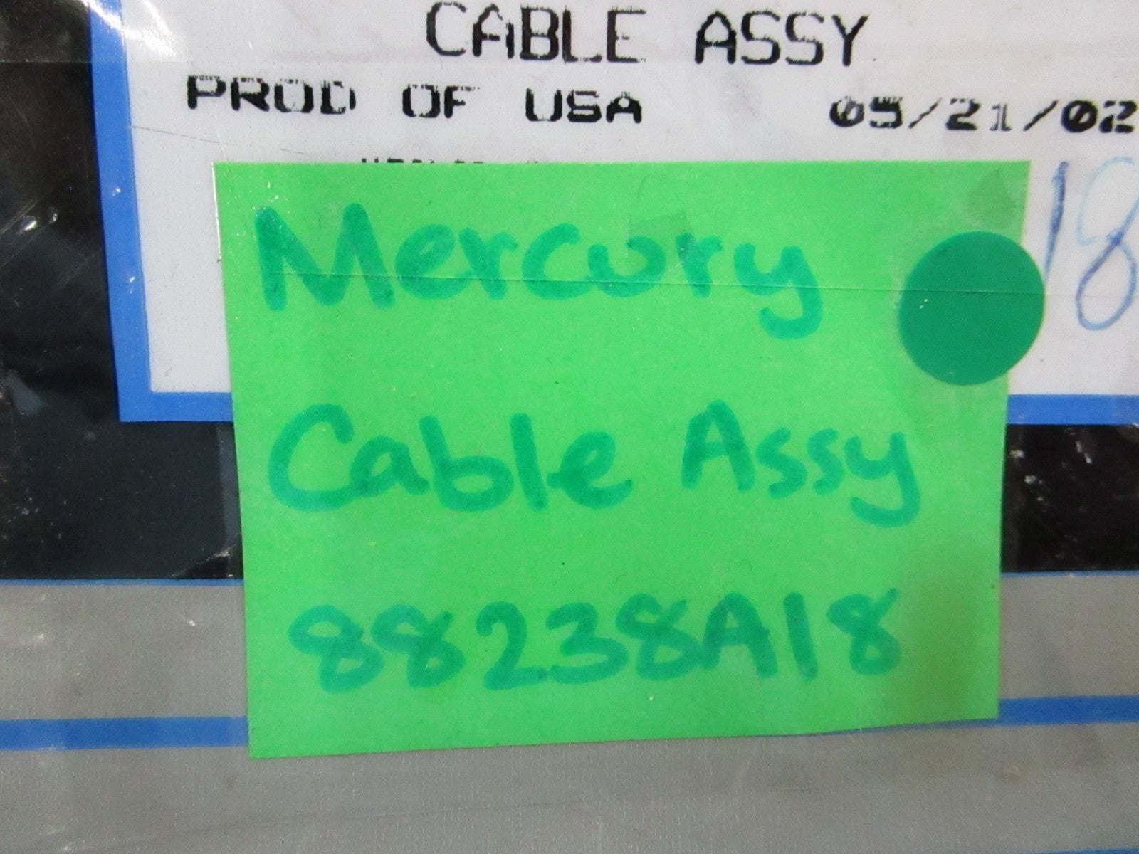NEW OEM 88238A18 Mercury Quicksilver Cable Assembly 0810