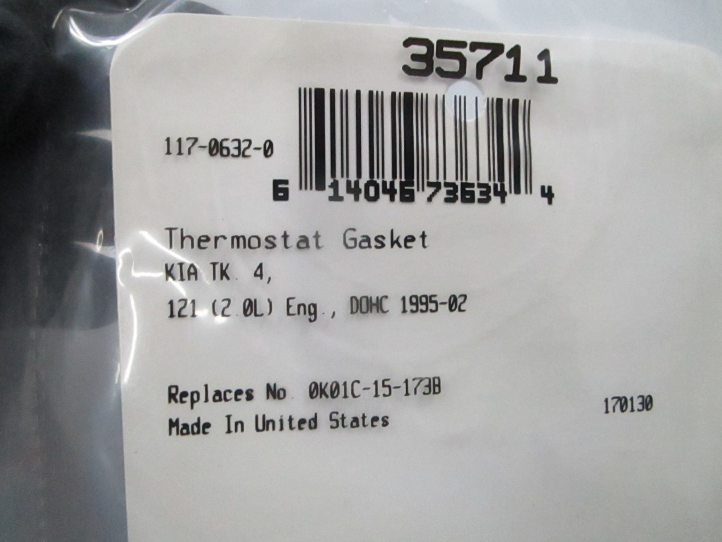 *NEW* 0810 Fel-Pro Thermostat Gasket 35711
