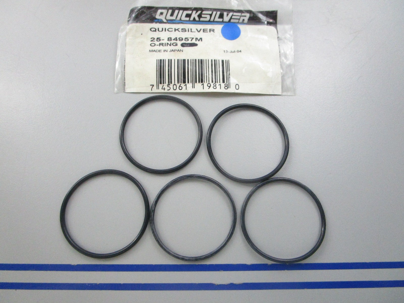 NEW OEM (LOT OF 5) 25-84957M Mercury Quicksilver O-Ring 0810
