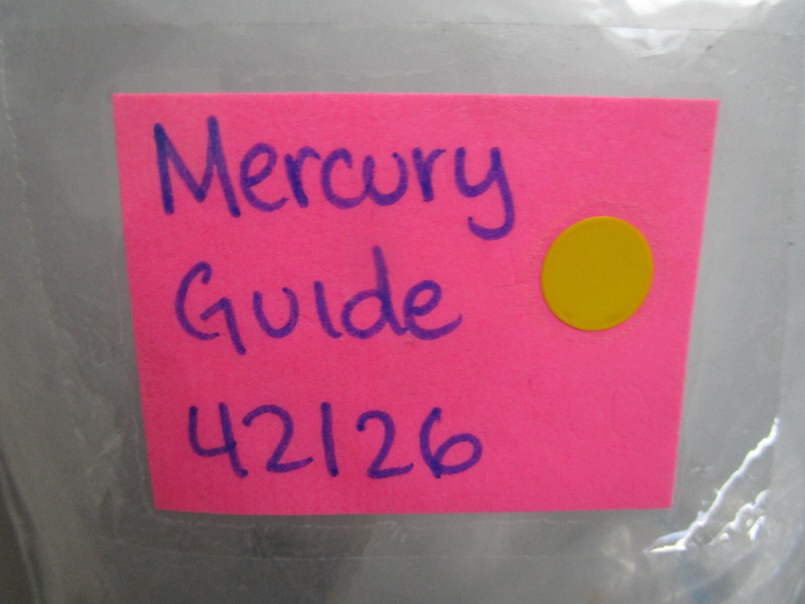 *NEW OEM* 0810 Mercury Quicksilver Guide 42126