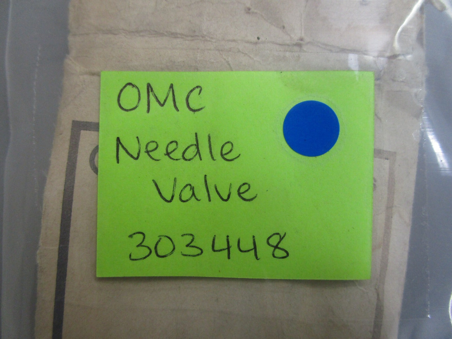 *NEW OEM* 0810 OMC Johnson Evinrude Needle Valve 303448 0303448