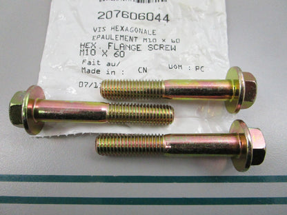 NEW (LOT OF 3) 207606044 Sea-Doo Hex. Flange Screw 0810