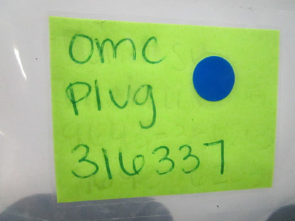 *NEW OEM* (LOT OF 2) 0810 OMC Johnson Evinrude Plug 316337 0316337