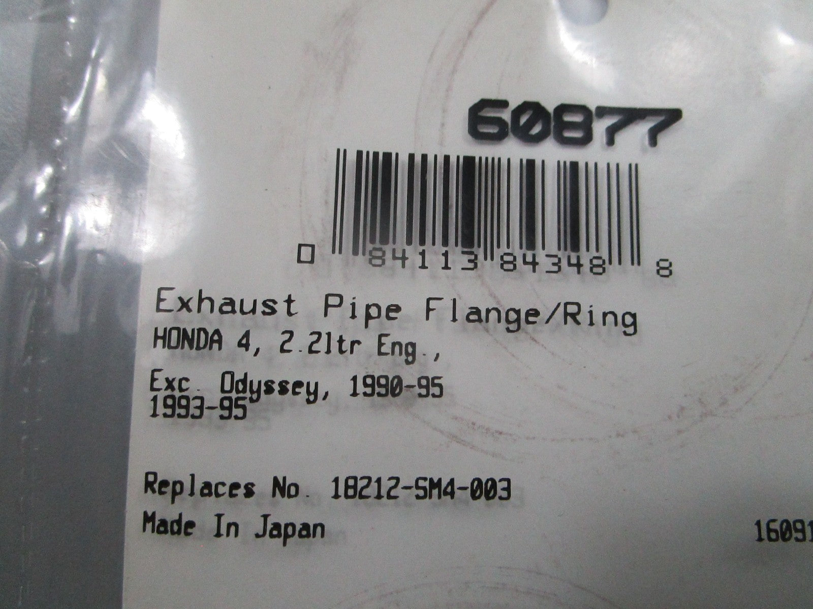 *NEW* 0810 Fel-Pro Gasket 60877
