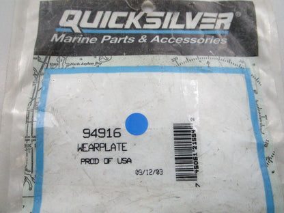 NEW OEM Mercury Quicksilver 94916 Wearplate 0810