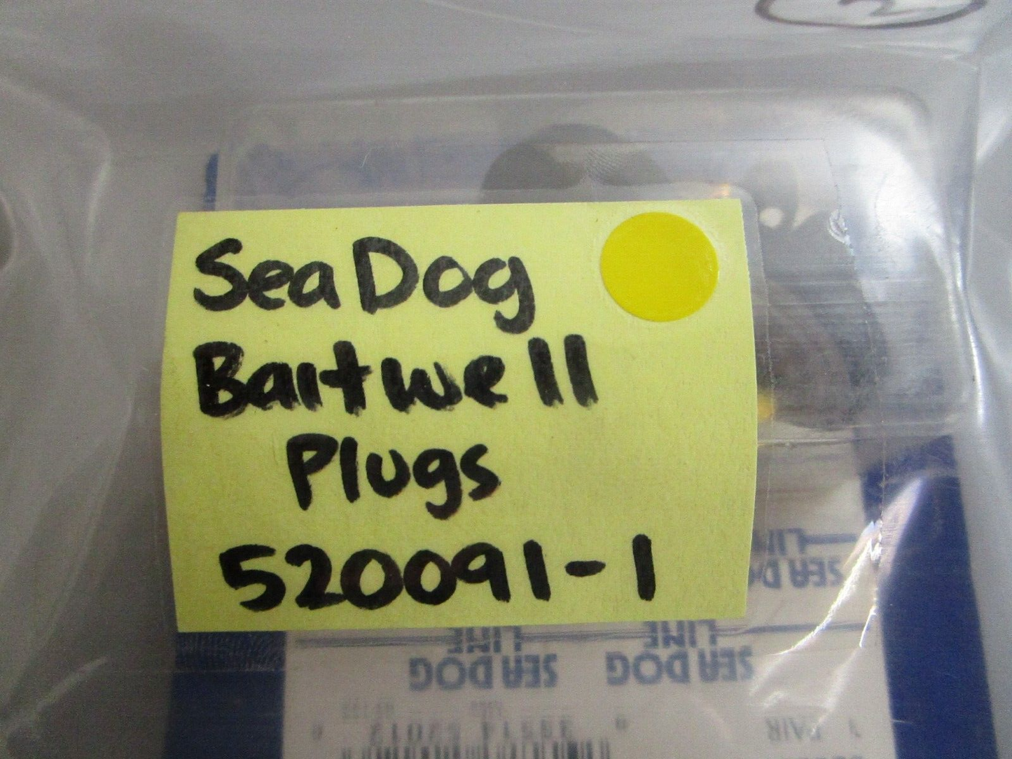 *NEW* 0750 Sea Dog BAITWELL PLUGS 520091-1