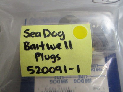 *NEW* 0750 Sea Dog BAITWELL PLUGS 520091-1