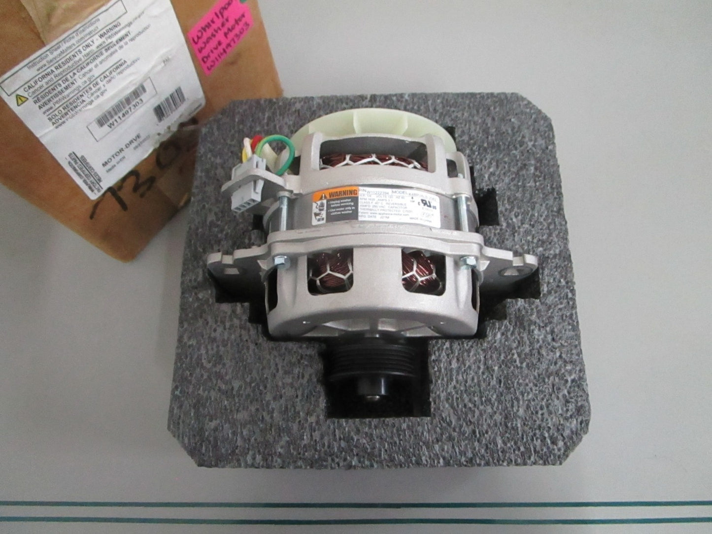 Whirlpool W11497303 NEW OEM Top Load Washer Drive Motor Maytag Kenmore 0820